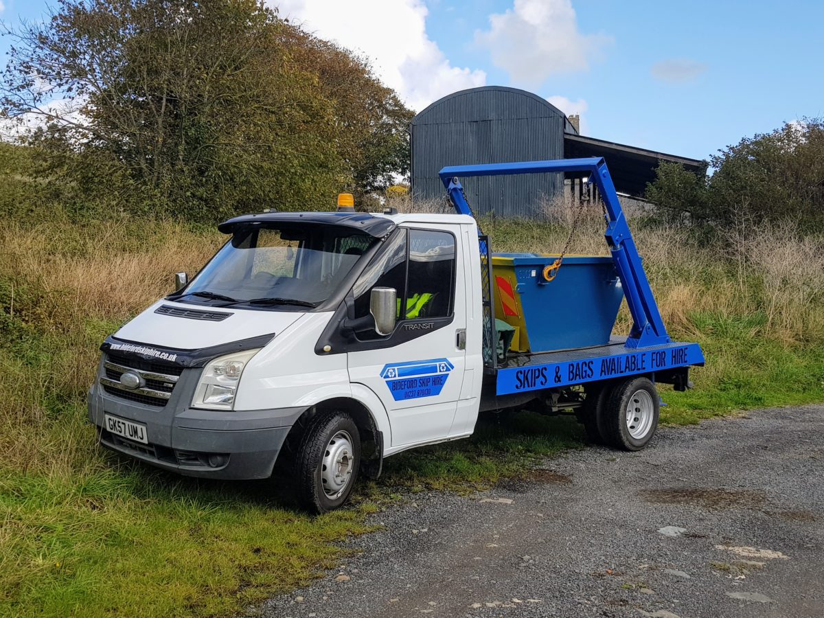 Bideford Skip Hire Lorry